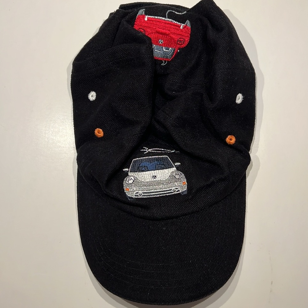 VW Volkswagen New Beetle angel/devil cap vintage rare - Picture 5 of 6